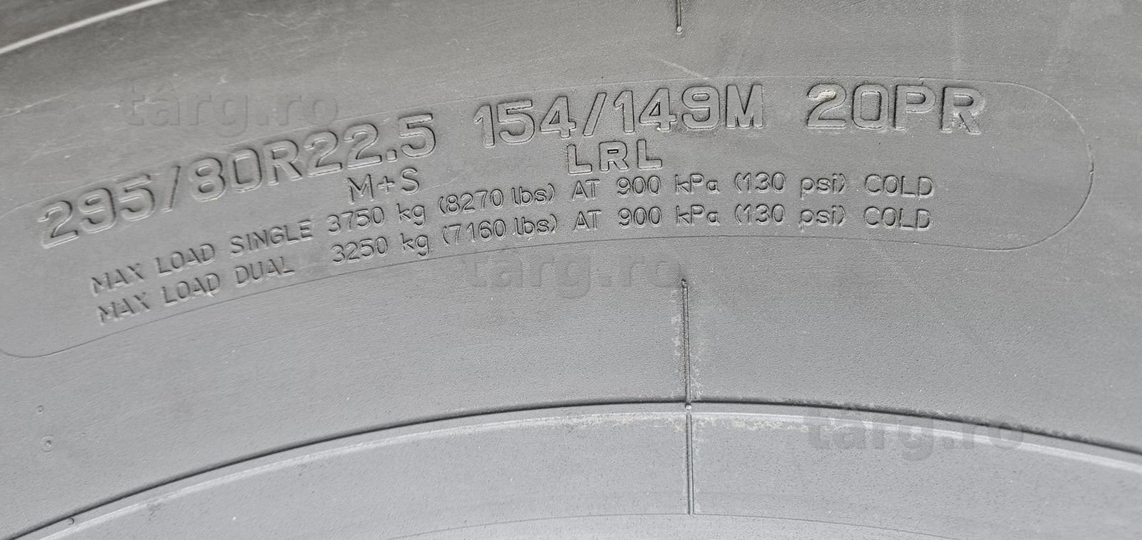 295/80 R22.5 154M DOUBLECOIN RR208 3PMSF Anvelope de directie 5