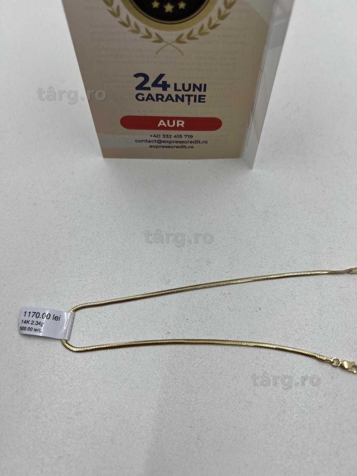Bratara Aur 14K 2.54g (Ag25 Belvedere B.42231) Garantie 2 ani! 2