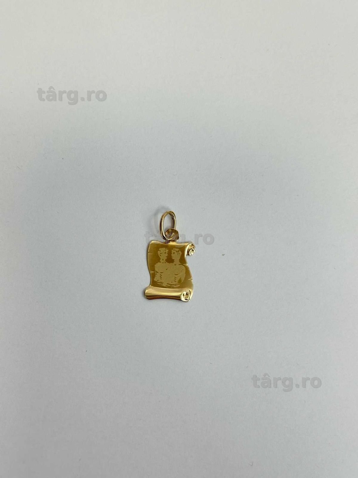 (AG13) Pandantiv aur 14K 0.63g (b.55894) Garantie 2 ani!