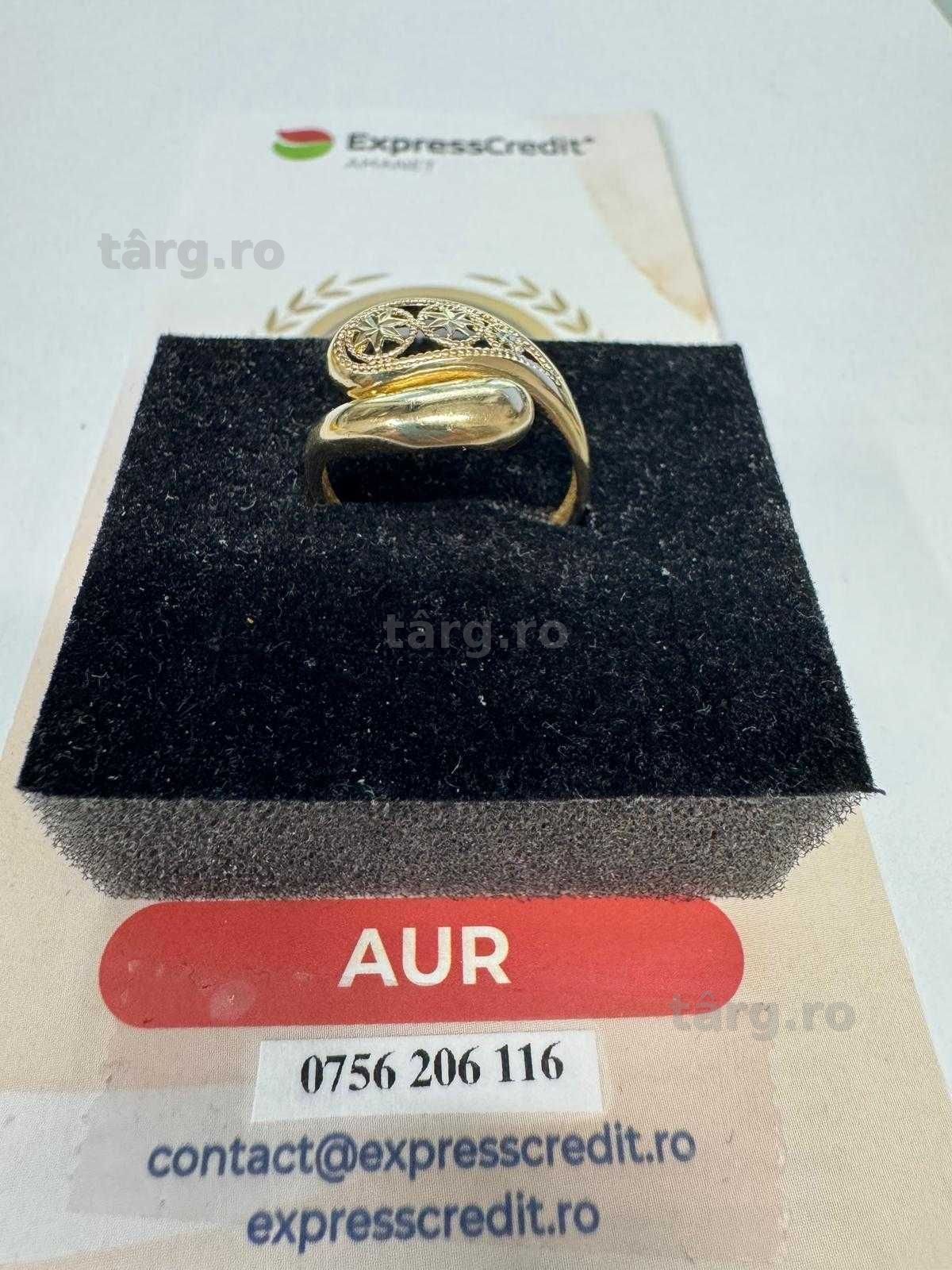 Inel din aur 14k (69728.2/ 10 Pacurari 1) garantie 2 ani!