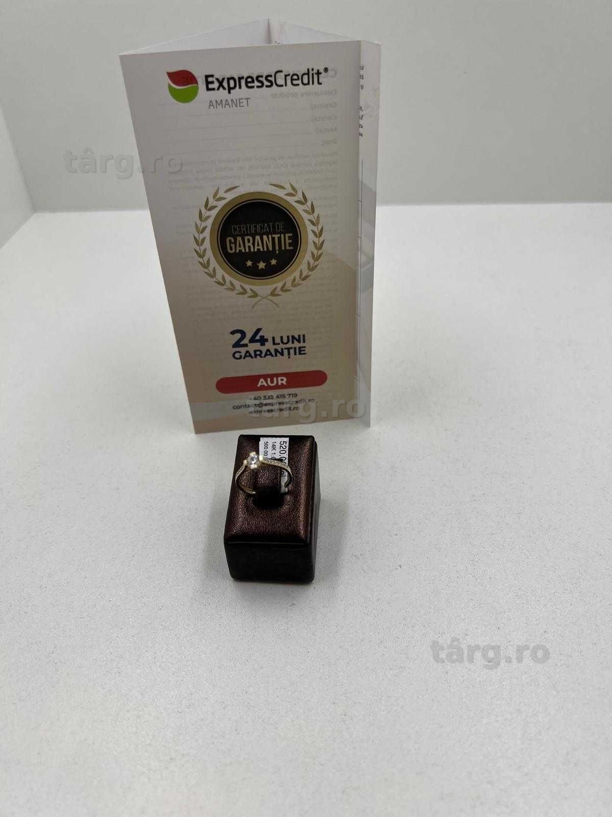 Inel Aur 14K 1.29g (Ag25 Belvedere B.42381.1) Garantie 2 ani!
