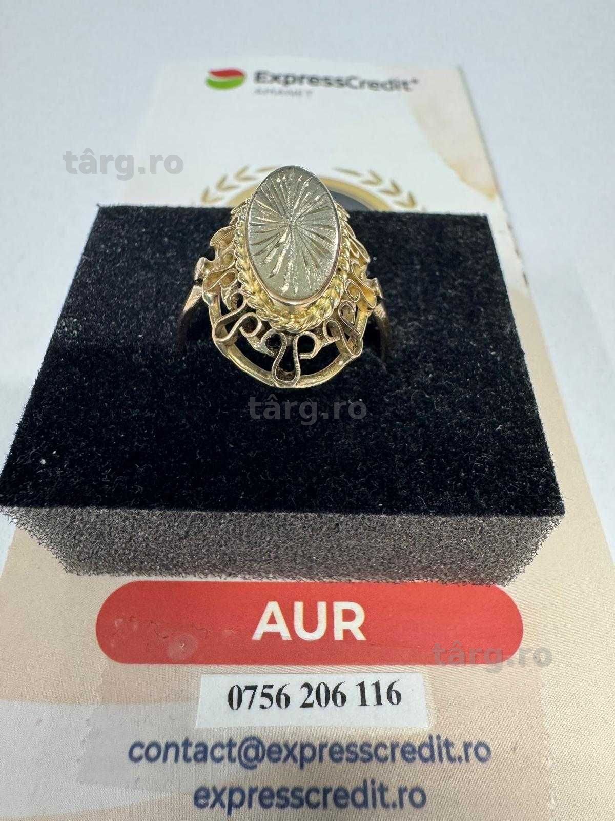Inel din aur 14k (69783.1/ 10 Pacurari 1) garantie 2 ani!