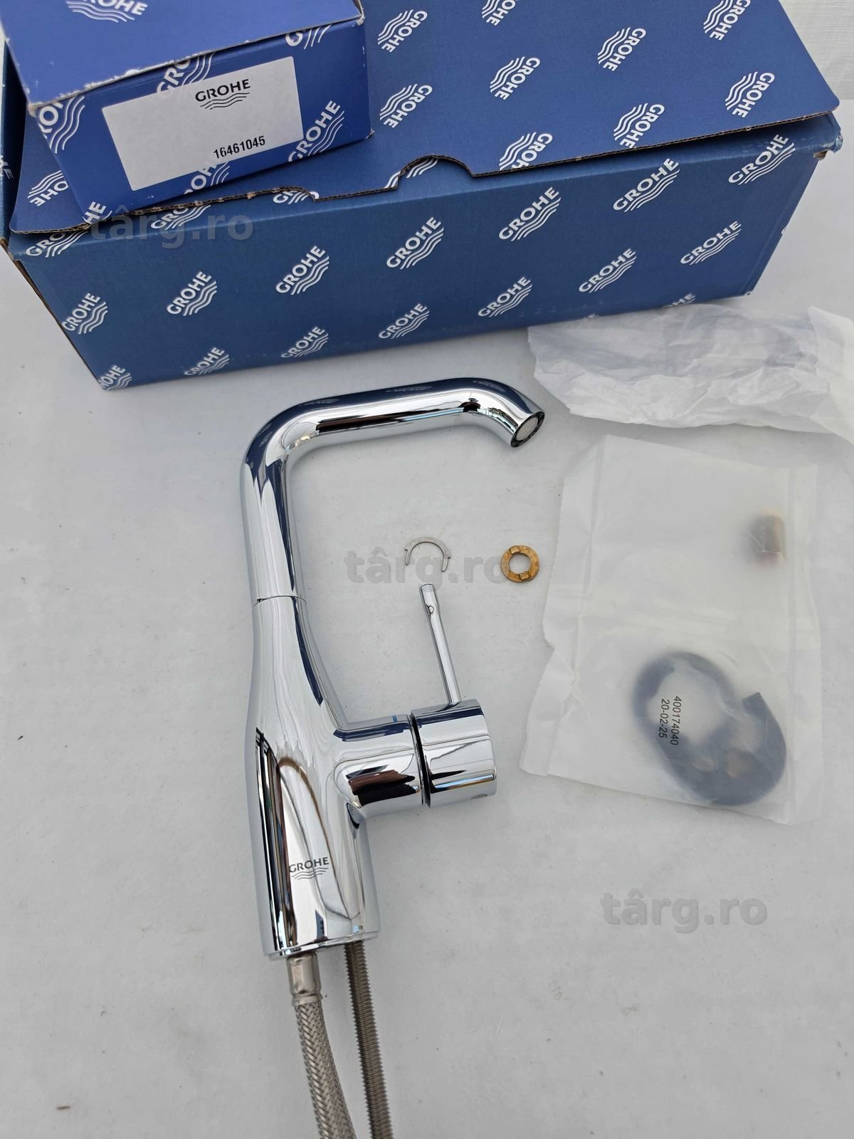 Baterie lavoar Grohe Essence new XL pentru lavoare tip bol pipa lebada