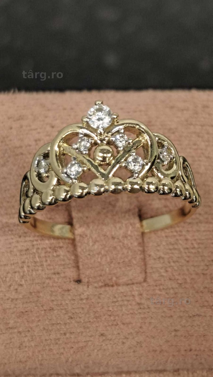 Inel Aur 14K 2.59g (Iulius Mall)(B-538) Garantie 2 ani! 3