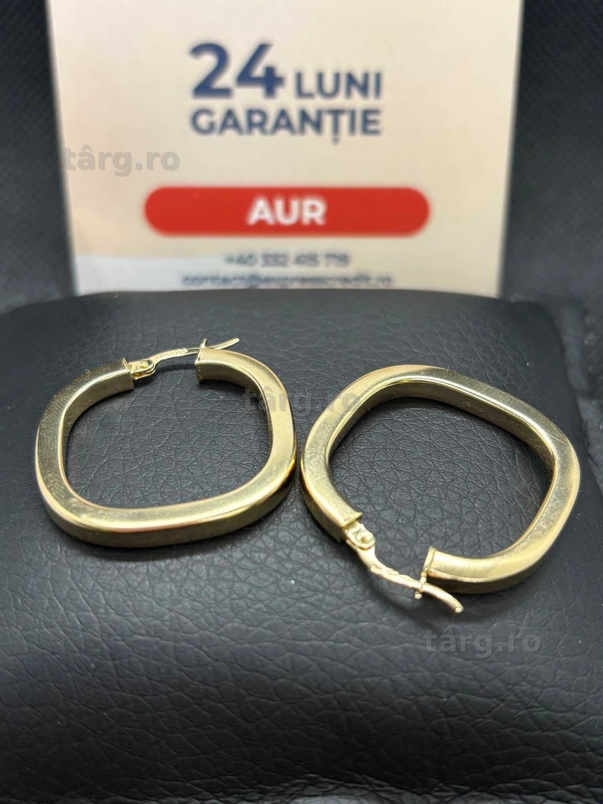 Cercei aur 14k 3.53g (B.25804 AG31 Barboi) Garantie 2 ani! 2