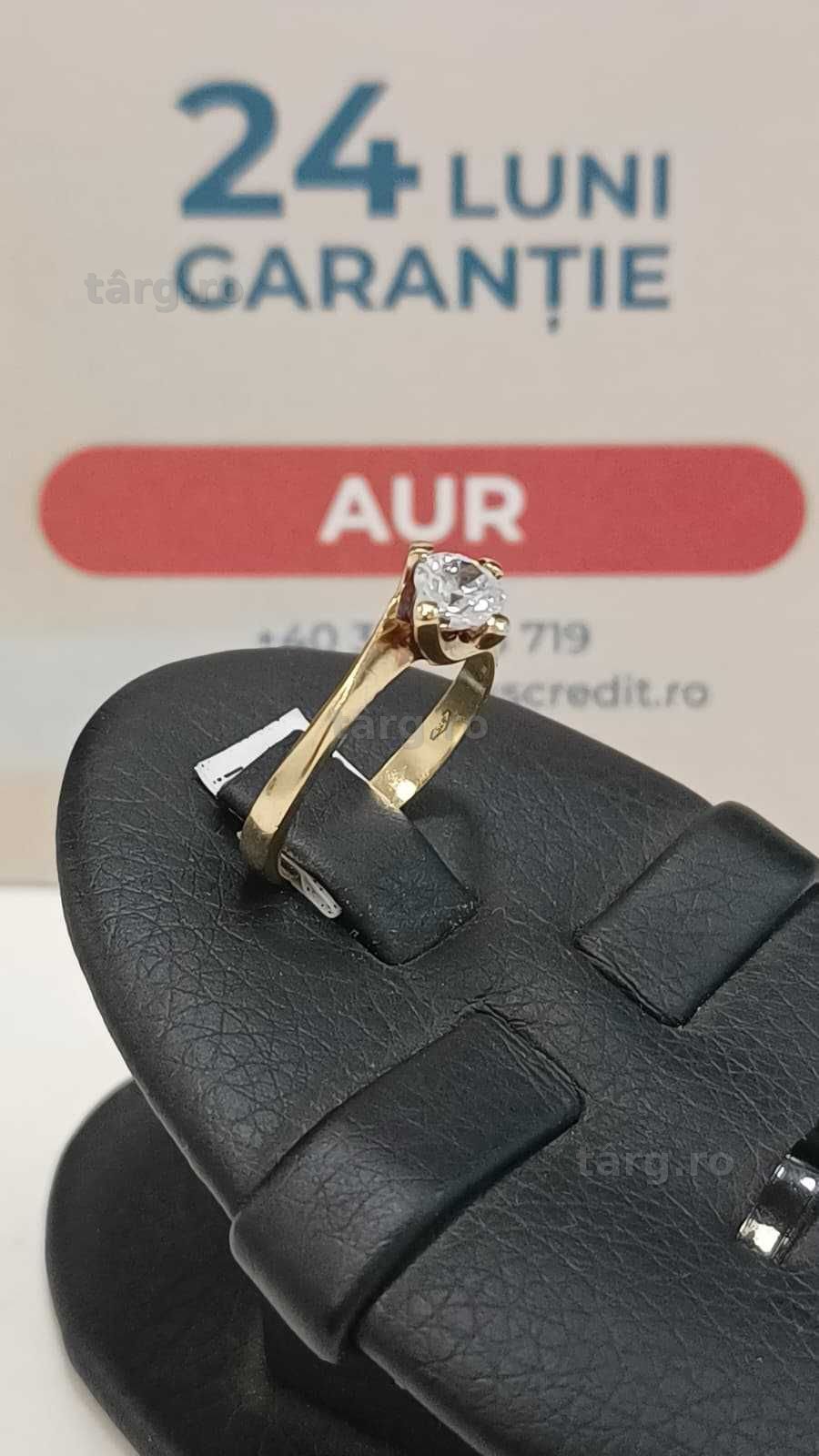 Inel aur 9K 2.52gr [AG24 Harlau B.46314.1] - Garantie 2 ani! 2