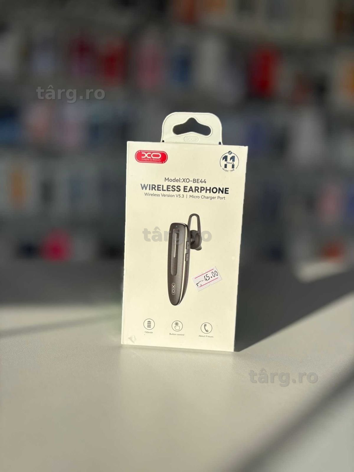 Casca In ear Bluetooth, neagra
