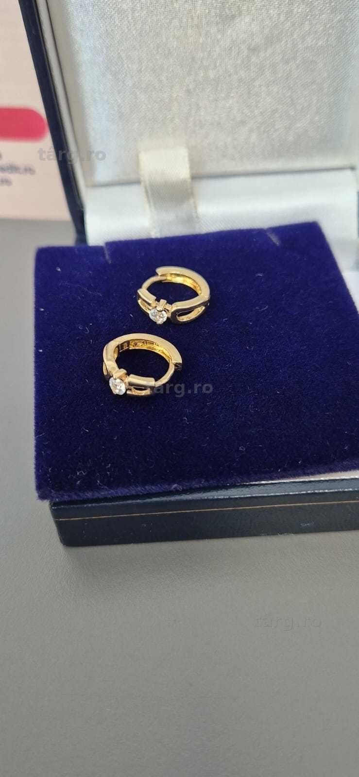 (AG46) Cercei aur 14K B.4604.5 2