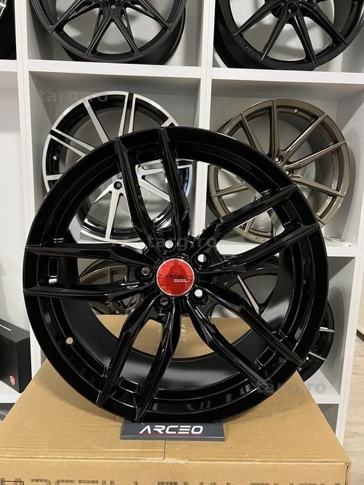 Jante R18 5x112 Arceo Madrid Noi Audi A3 A4 A5 A6 A7 A8 Q3 Q5 Q7 Mercedes C E S CLA CLS GLC GLE BMW G20 G30 F40 X1 X3 VW Golf Passat Tiguan