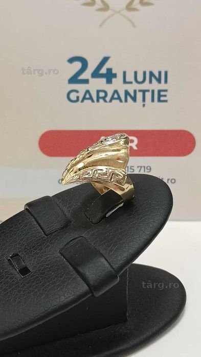 Inel aur 14K 2.39gr [AG24 Harlau B.45244.1] Garantie 2 ani! 3