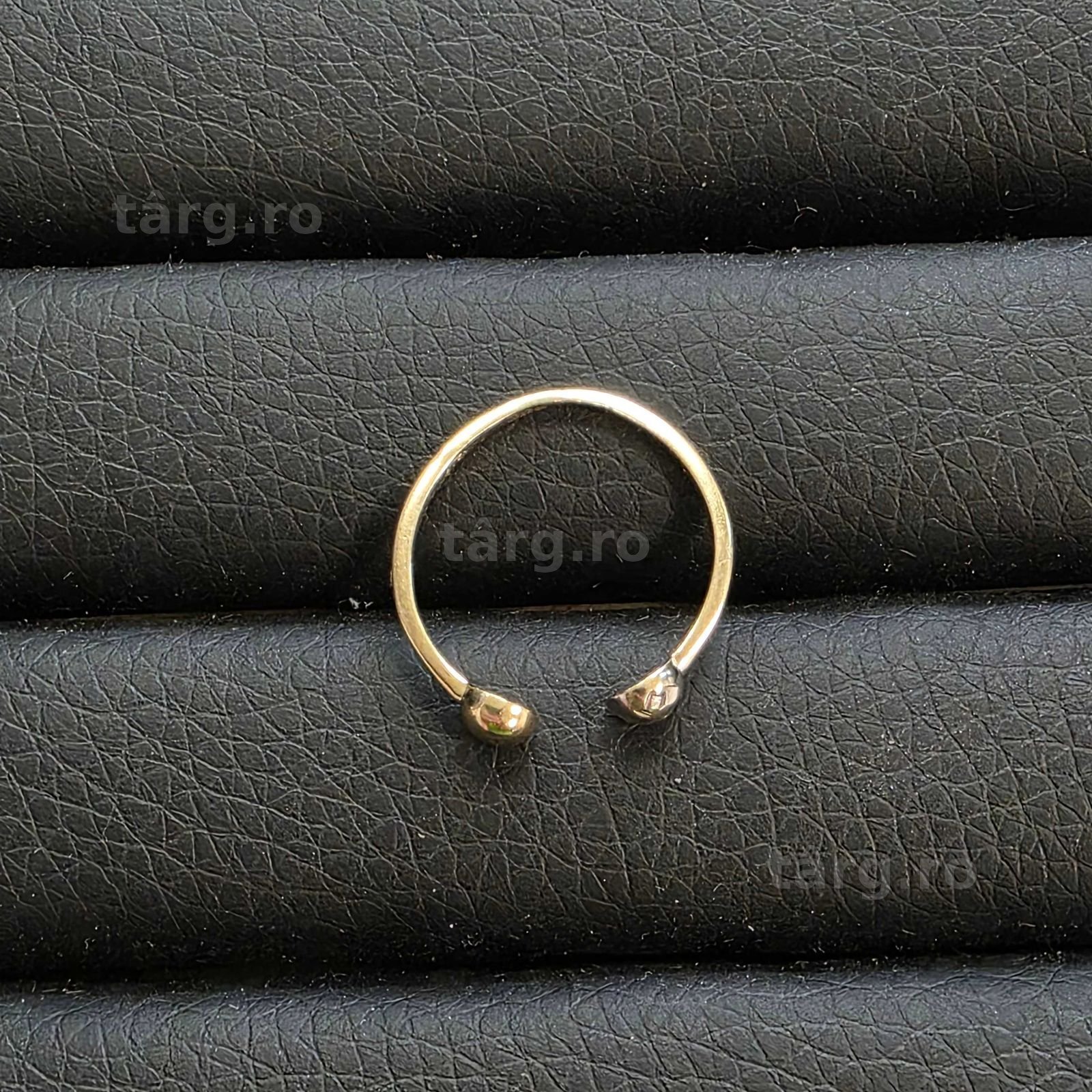 Inel Aur 14K - 1.15 grame / 575 lei ( B33704.2 / Ag28 Doi Baieti ) 3