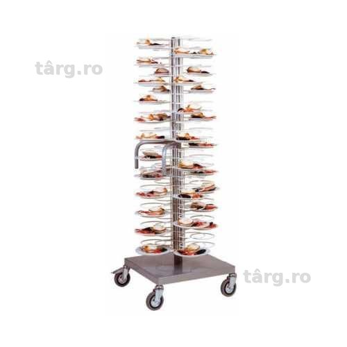 Forcar CA1440G - Carucior transport 96 farfurii Ø 250/310 mm (cromat)