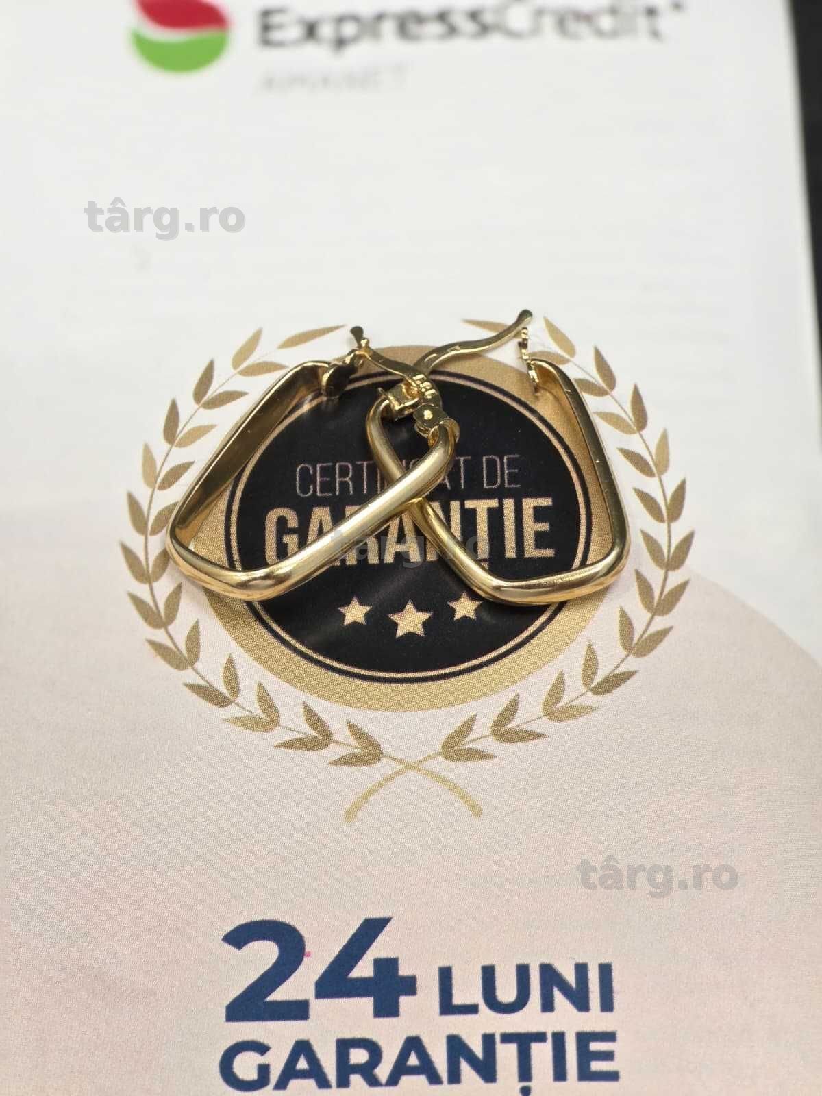 Cercei aur 14K 2.71g [Ag45 Bacau1 B.34951.1.35] 2