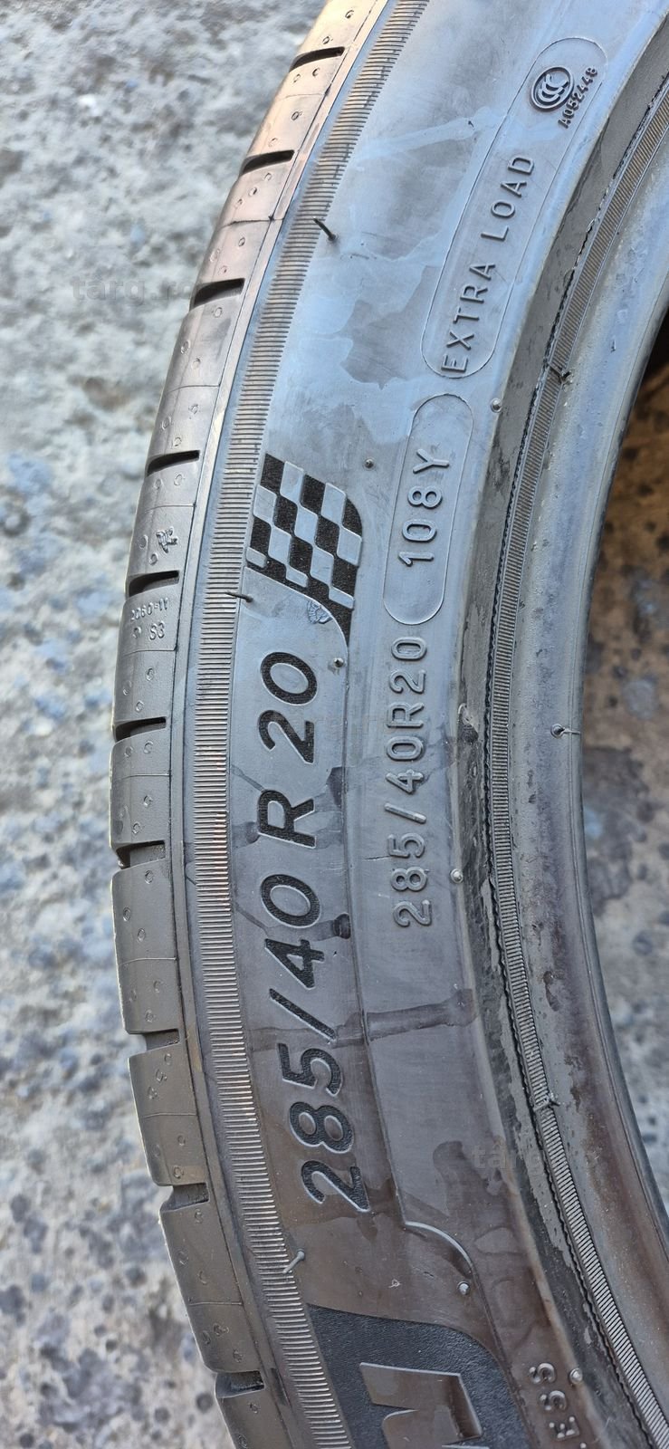 4 anvelope vara Michelin,fata 255/45/20,spate 285/40/20,dot 2020/2021.Pretul este pe bucata. 7