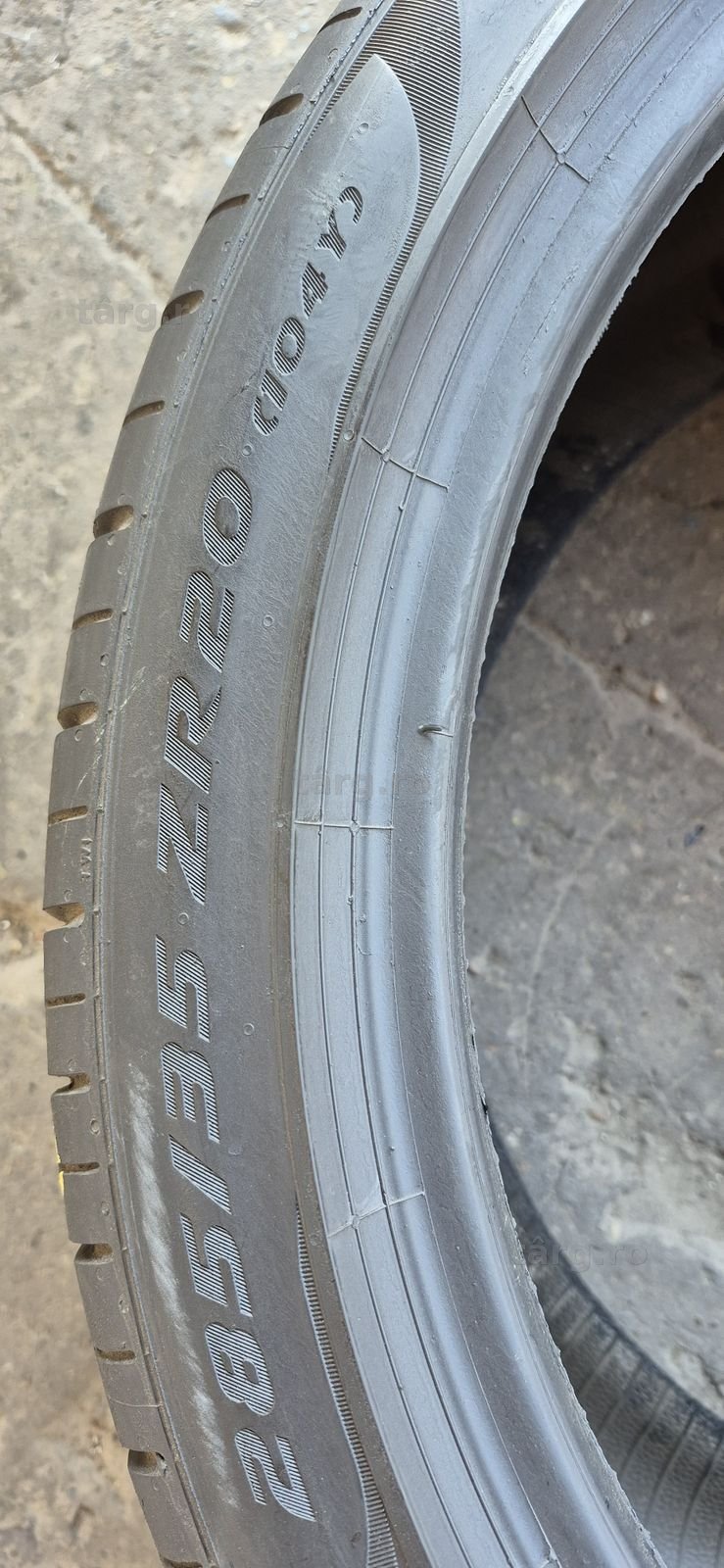 2 anvelope vara Pirelli 285/35/20,dot 2020.Pretul este pe bucata. 5