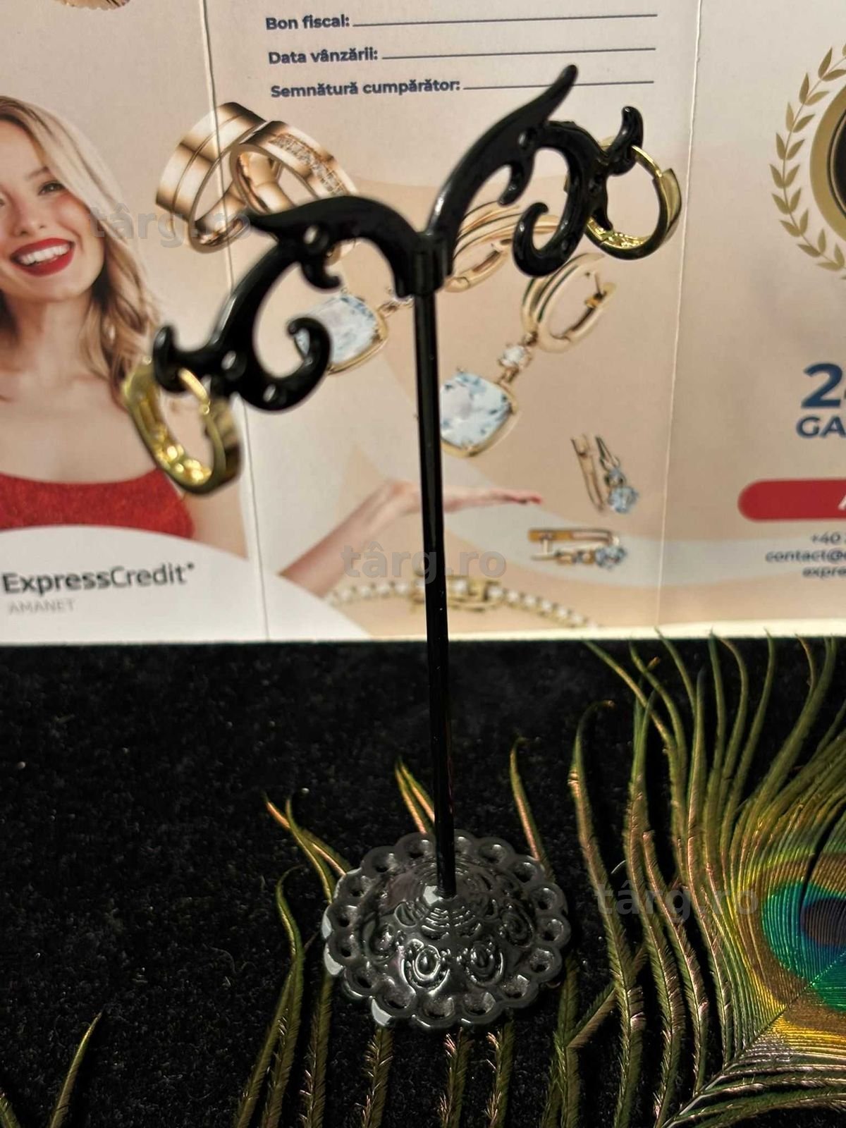 Cercei aur 14k 2.44g (B.60350.2-Tatarasi) Garantie 2 ani-1160 lei 5
