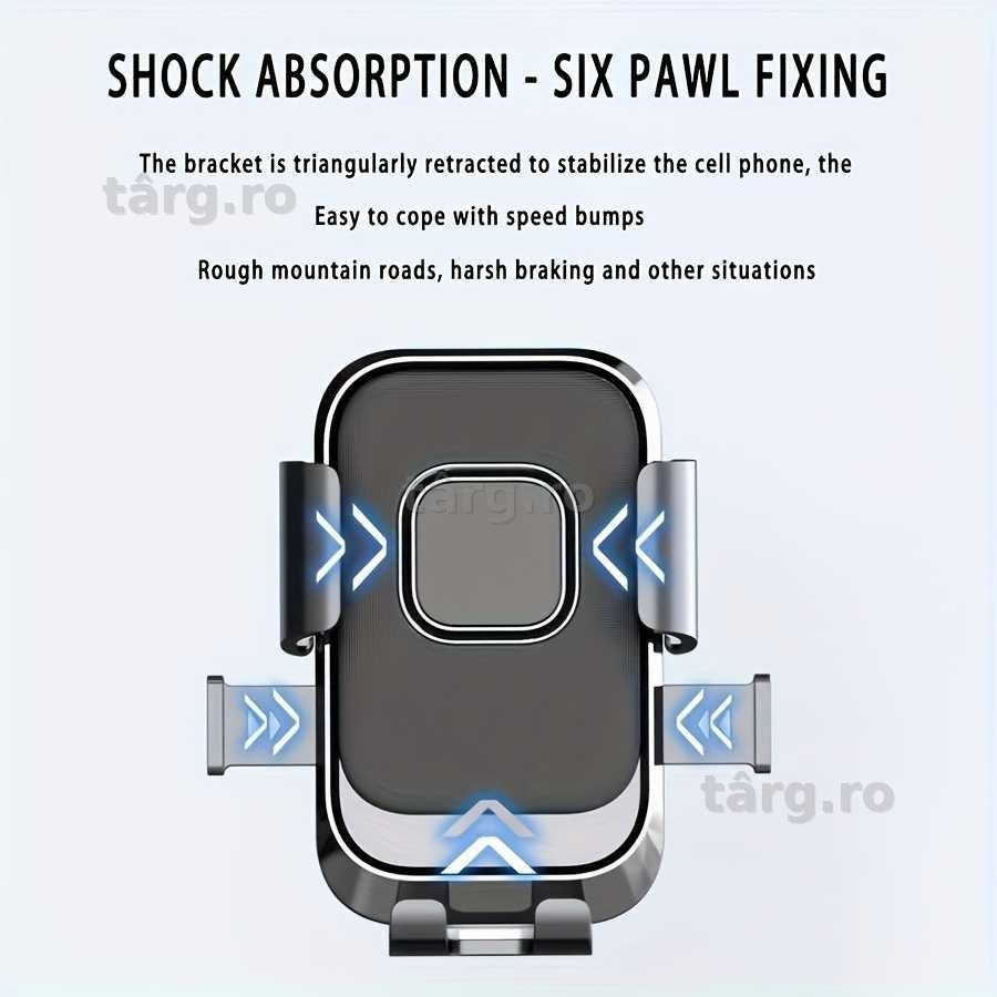 Suport de telefon Scuter/Moto, montare pe oglinda, reglabil 2