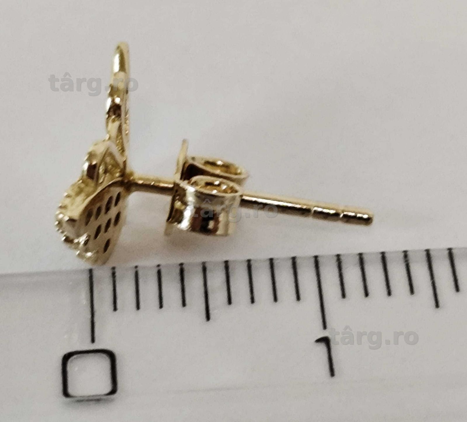 Cercei aur 14K 1.56 Gr. (AG35 B 35060.2) Garantie 2 ani ! 4