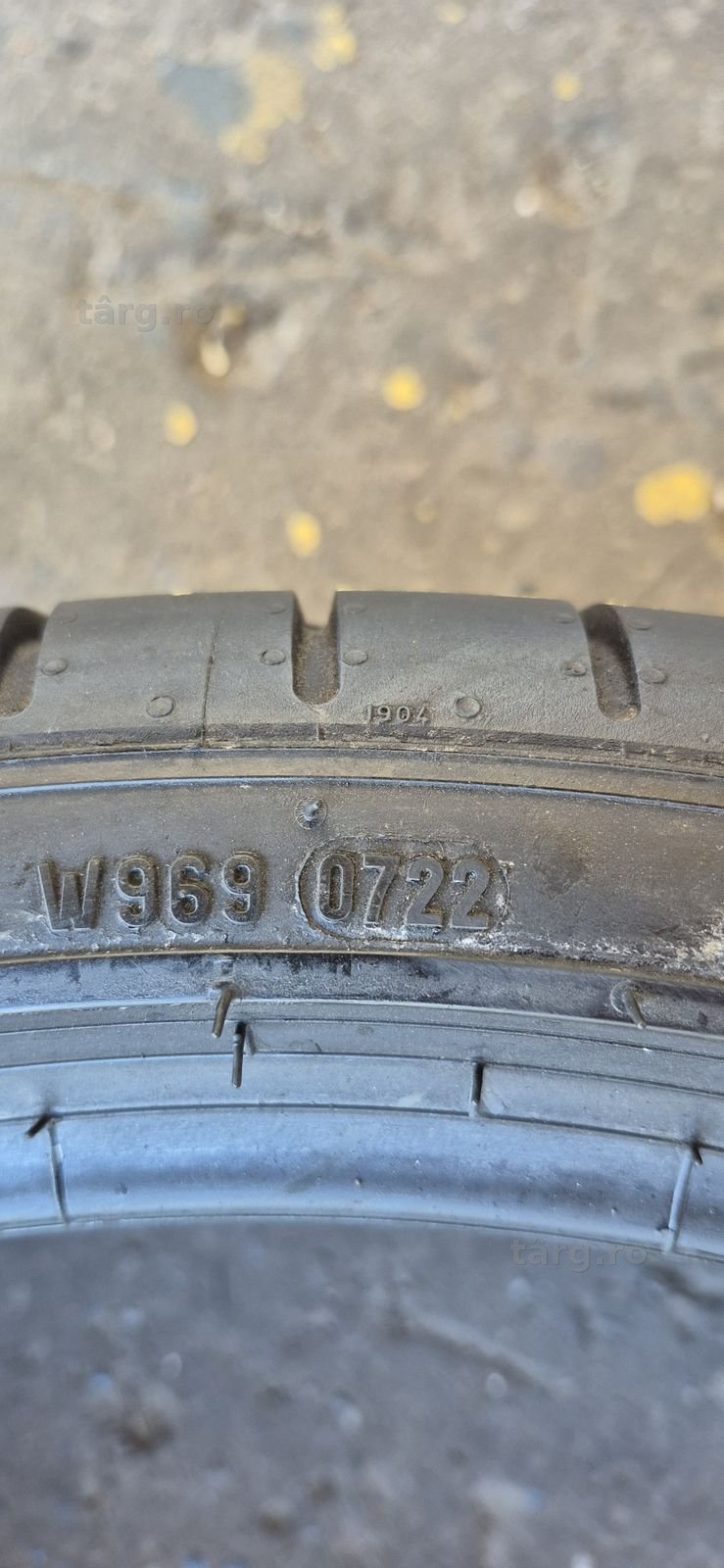 2 anvelope vara runflat Pirelli 275/30/20,dot 2022.Pretul este pe bucata 7