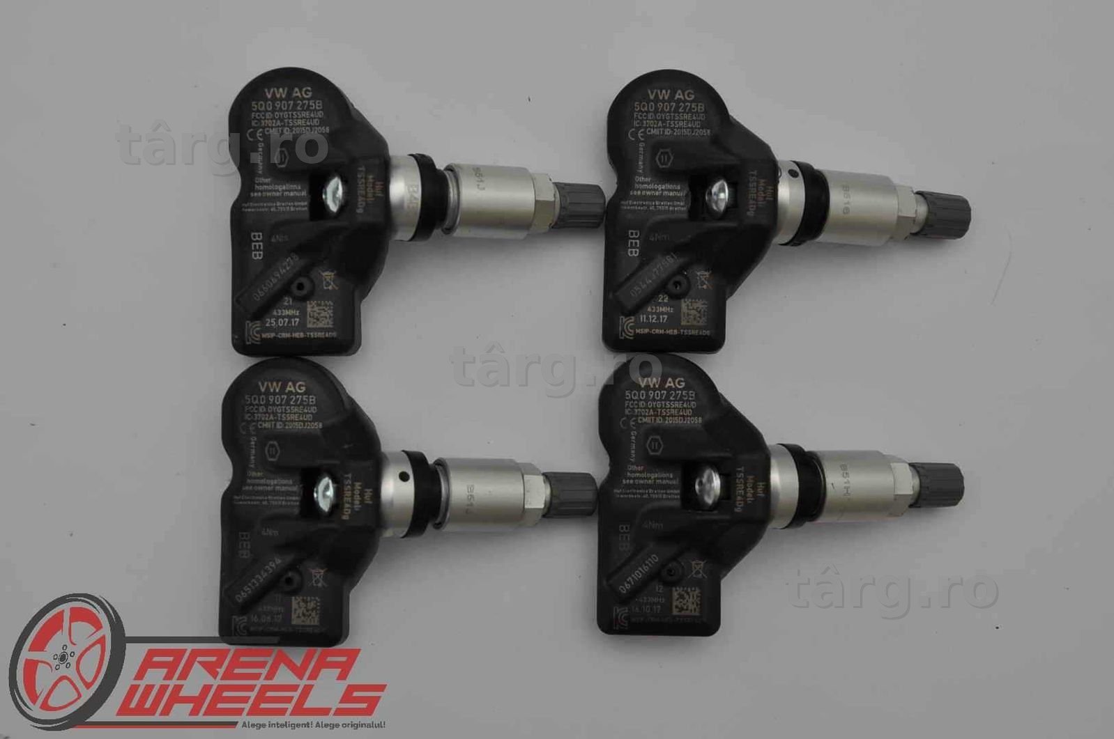 Senzori Presiune Roti Noi Orig VW Audi Skoda Porsche Bentley 5Q0907275