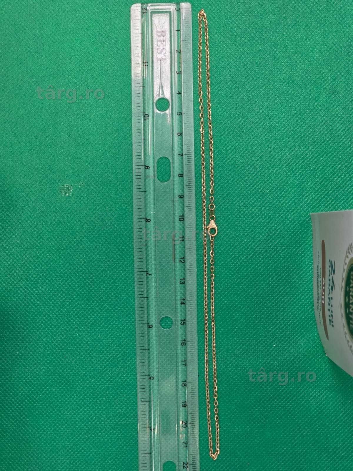 Lant aur 14K 3.38g [Ag45 Bacau1 B.34715.9.35] 2