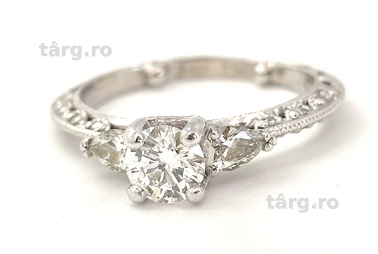 Inel 18k diamante naturale Tacori 1,02ct