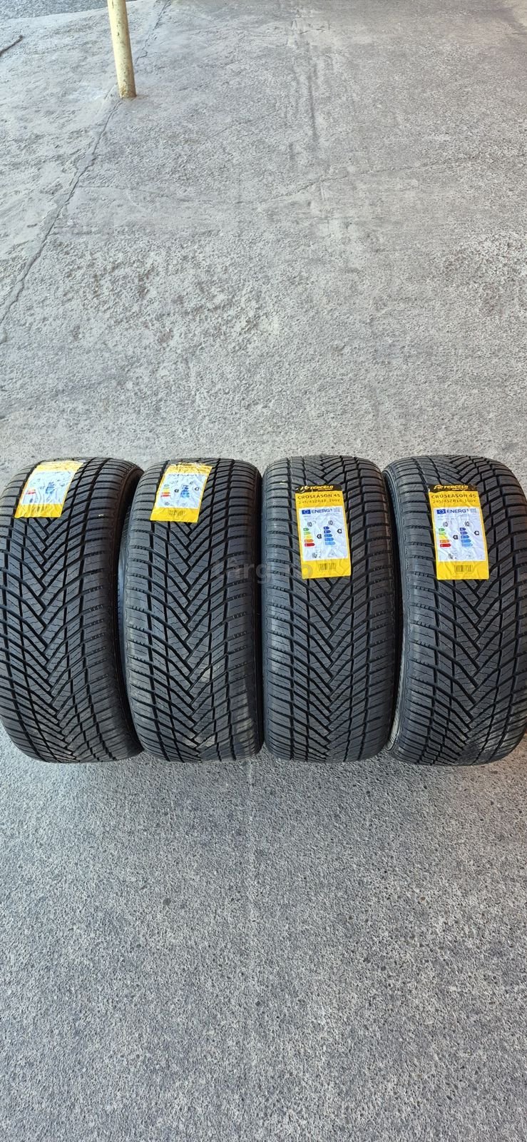 4 anvelope M+S noi Tercelo 245/45/18,dot 2025.Pretul este pe bucata.
