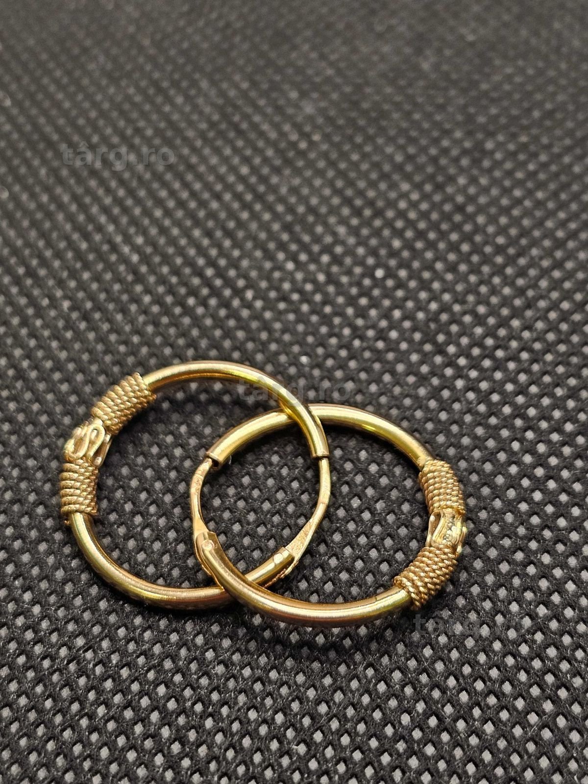 Cercei aur 14K 2.4g (50307 AG 11 Piata Nicolina) 2 ani garantie! 2