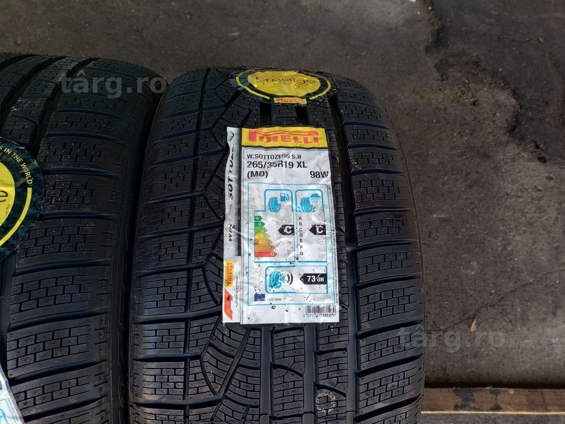 2 anvelope de iarna NOI Pirelli 265/35 R19 dot 0720 3