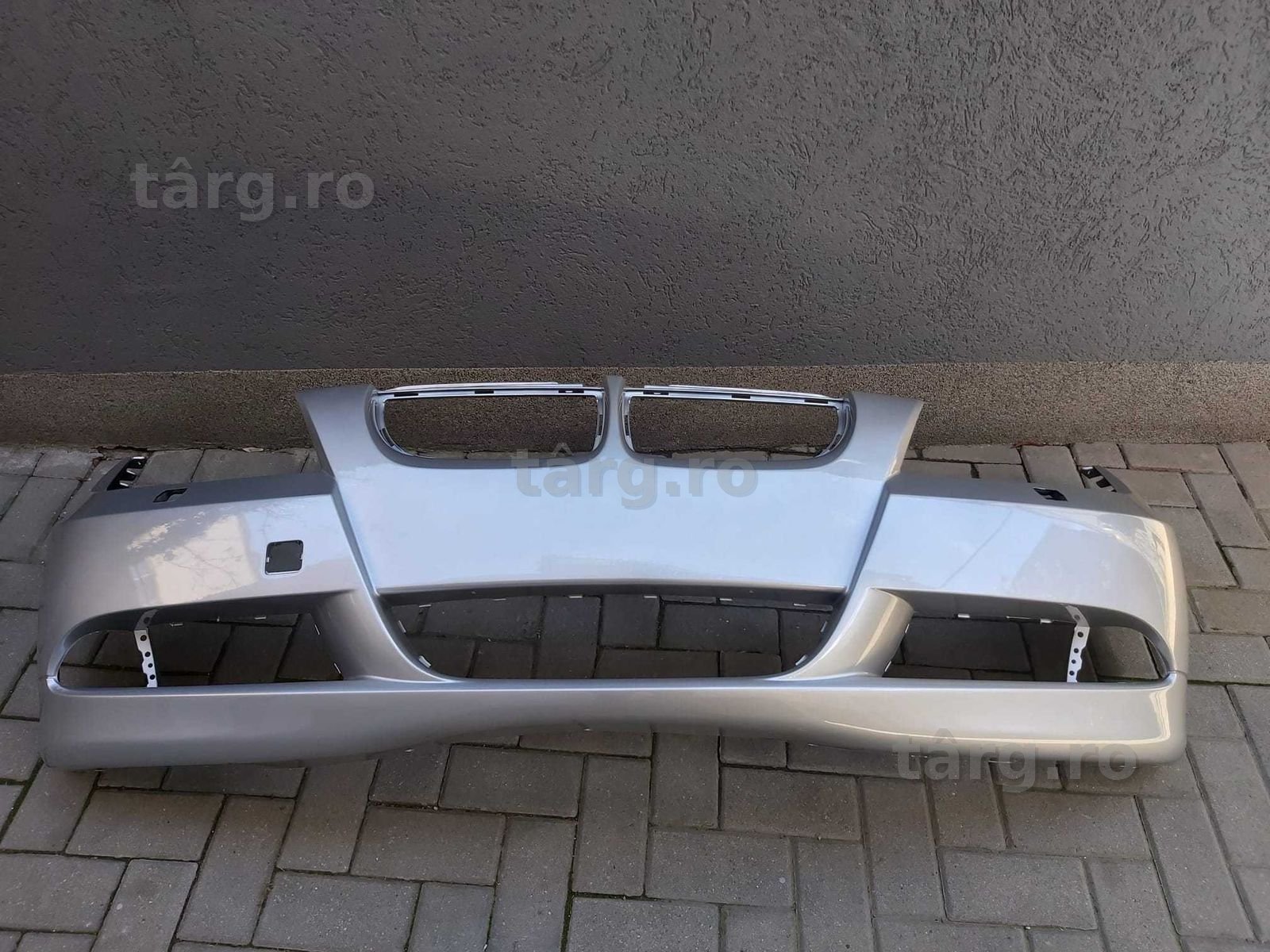 Bara Fata Spalator Far BMW E90/E91 An 2005-2008 Vopsita Gri Deschis