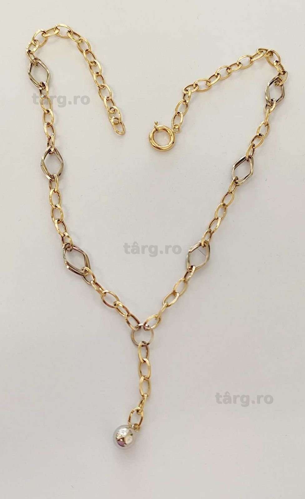 Lant aur 14K 8.15gr ( AG35 B 35213) Vanzare in locatie / Garantie 2ani ! 3