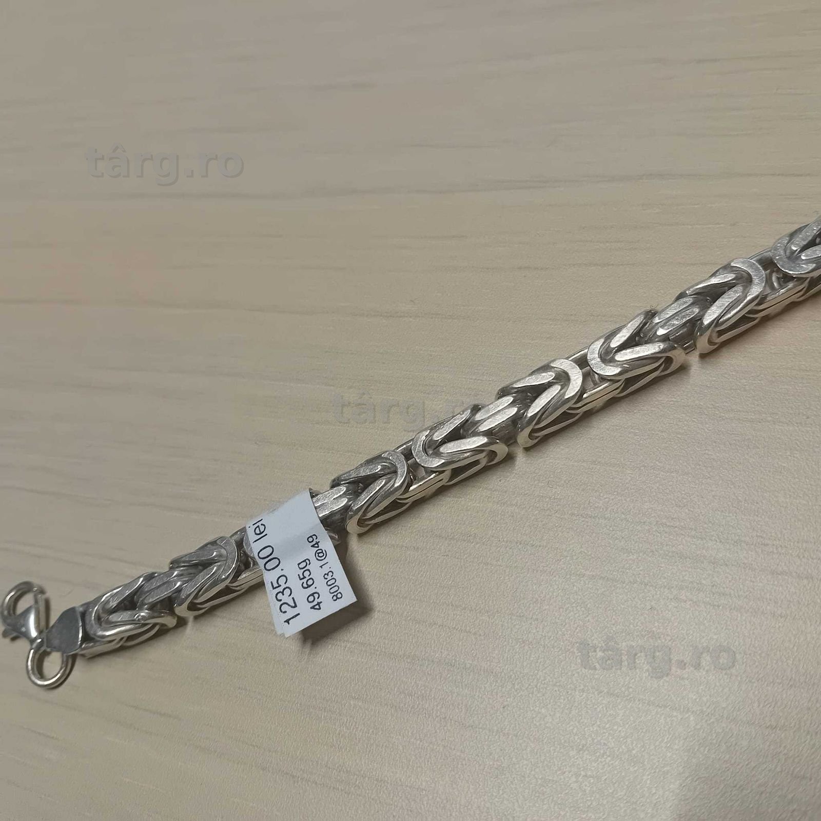 Bratara argint 49.65g (ag49 Esplanada b.8003) 2 ani garantie 3