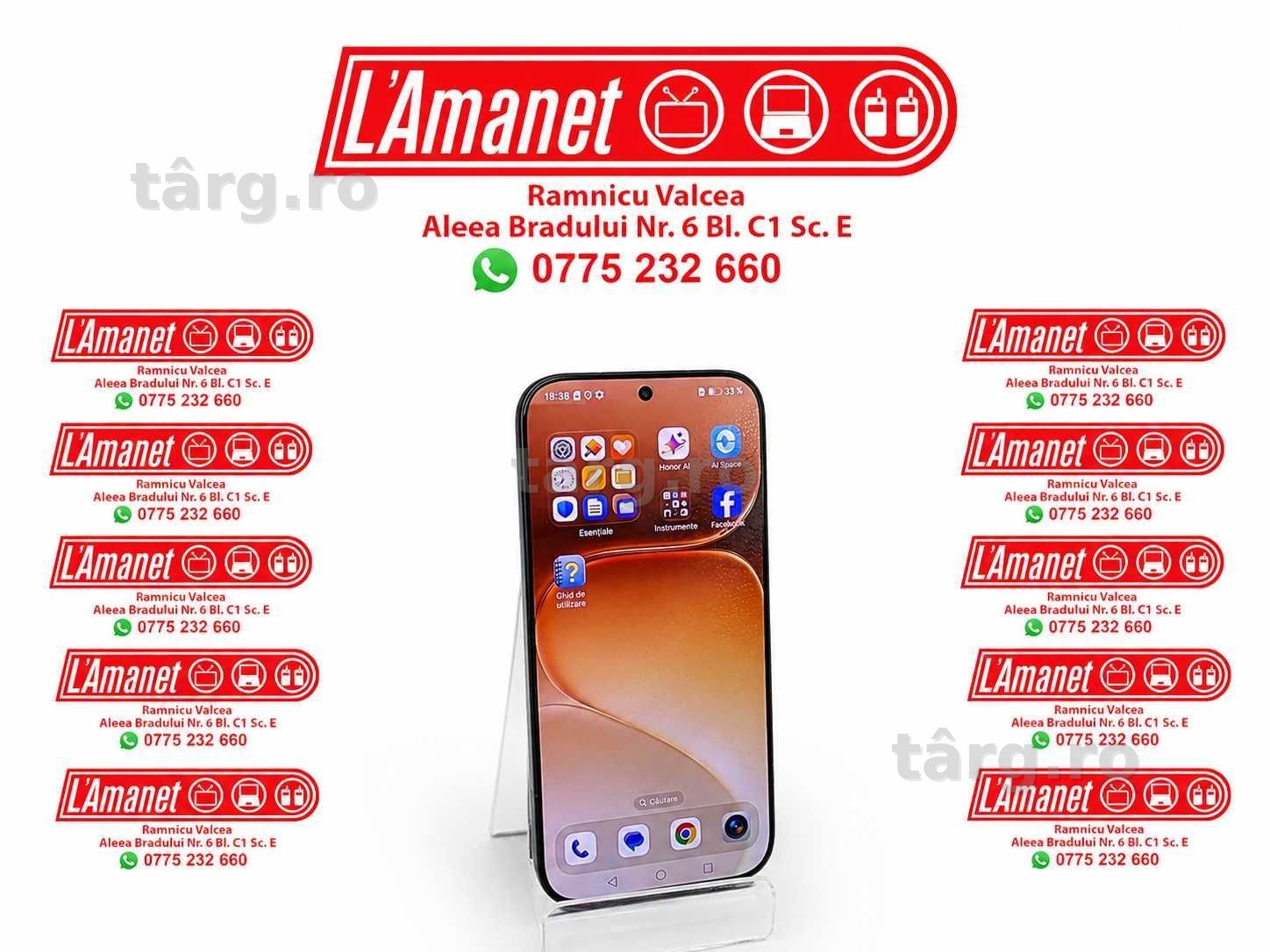 Honor 600 Pro Black 512GB 12Gb Ram NOU FullBox Factura si Garantie Orange 2028