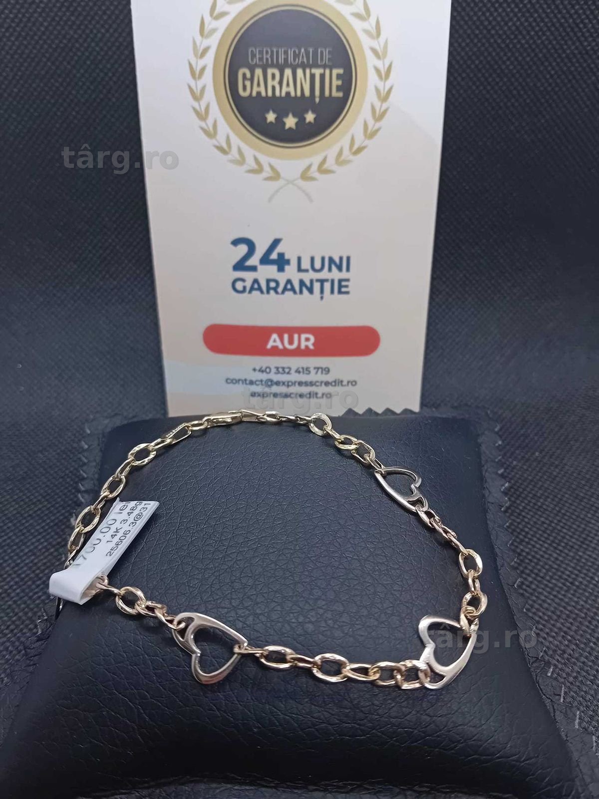 Bratara aur 14k 3.48g (B.25606.3 AG31 Barboi) Garantie 2 ani! 2