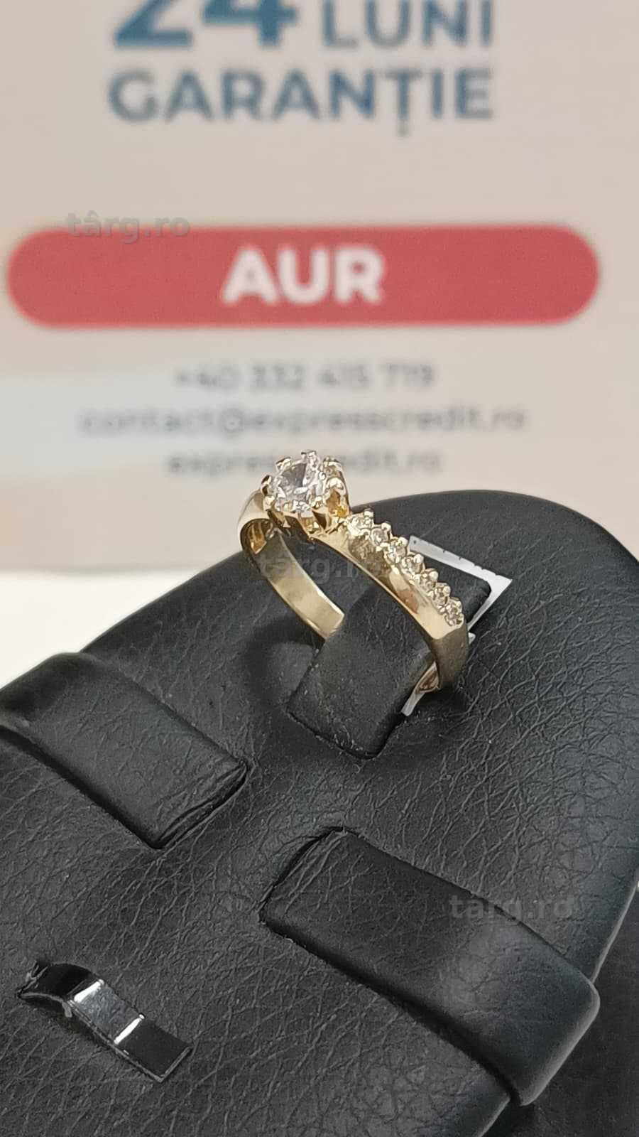 Inel aur 14K 2.48gr [AG24 Harlau B.46303.1] - Garantie 2 ani! 3