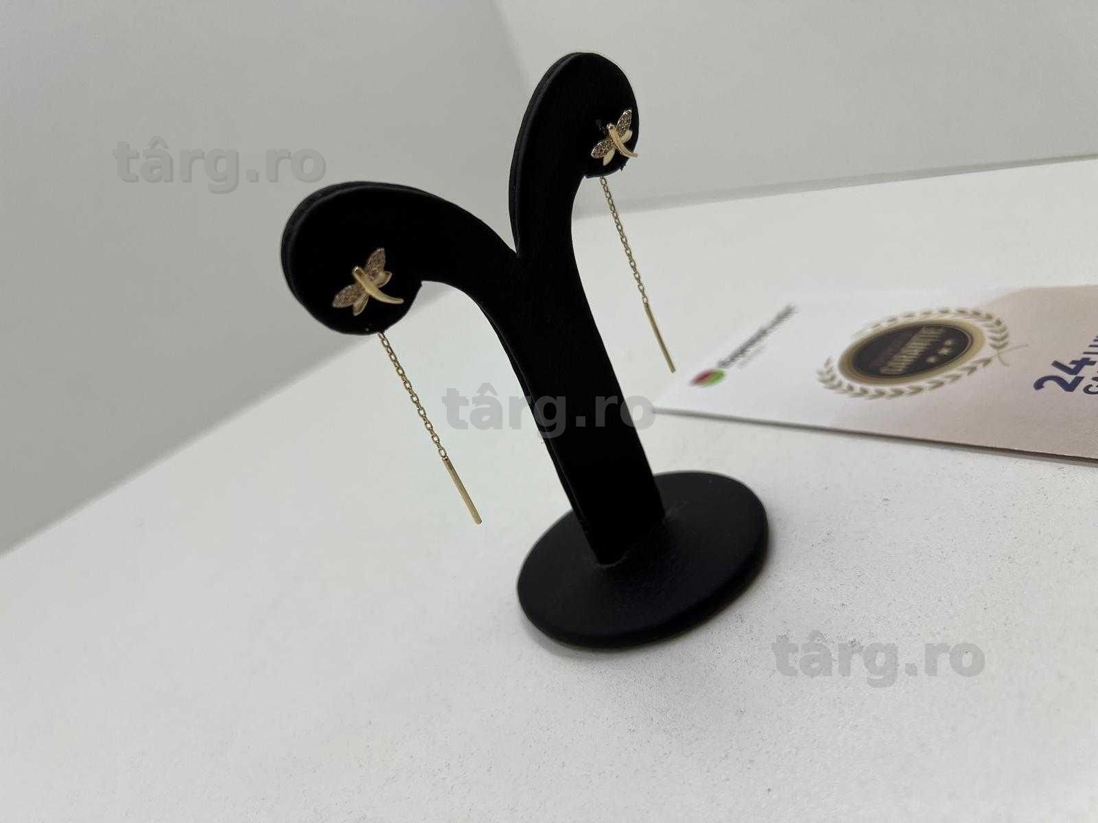 Cercei Aur  14K 1.91g (Ag25 Belvedere B.43093.2) Garantie 2 ani! 3
