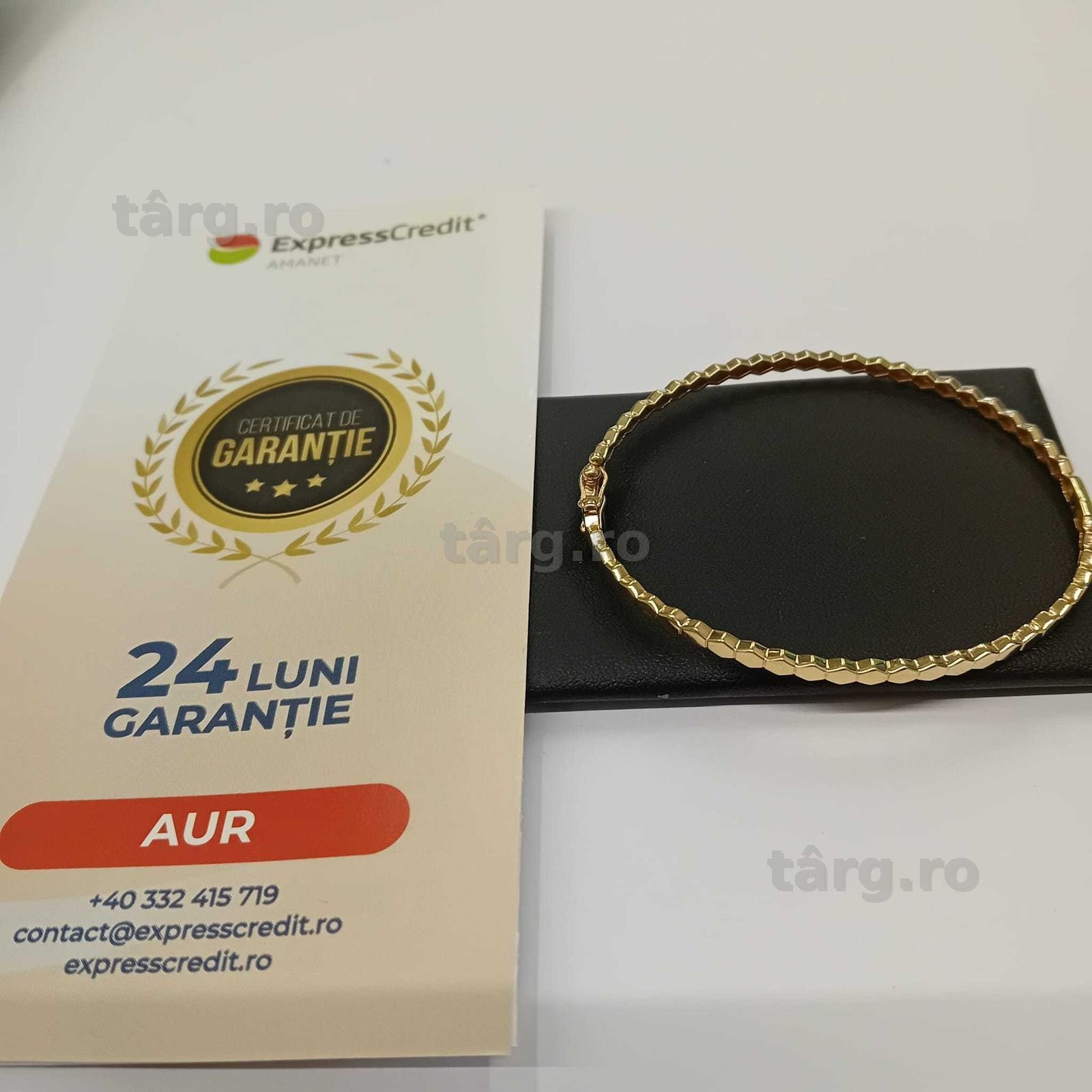Bratara fixa aur 14k (ag49 Esplanada b.8556.2)