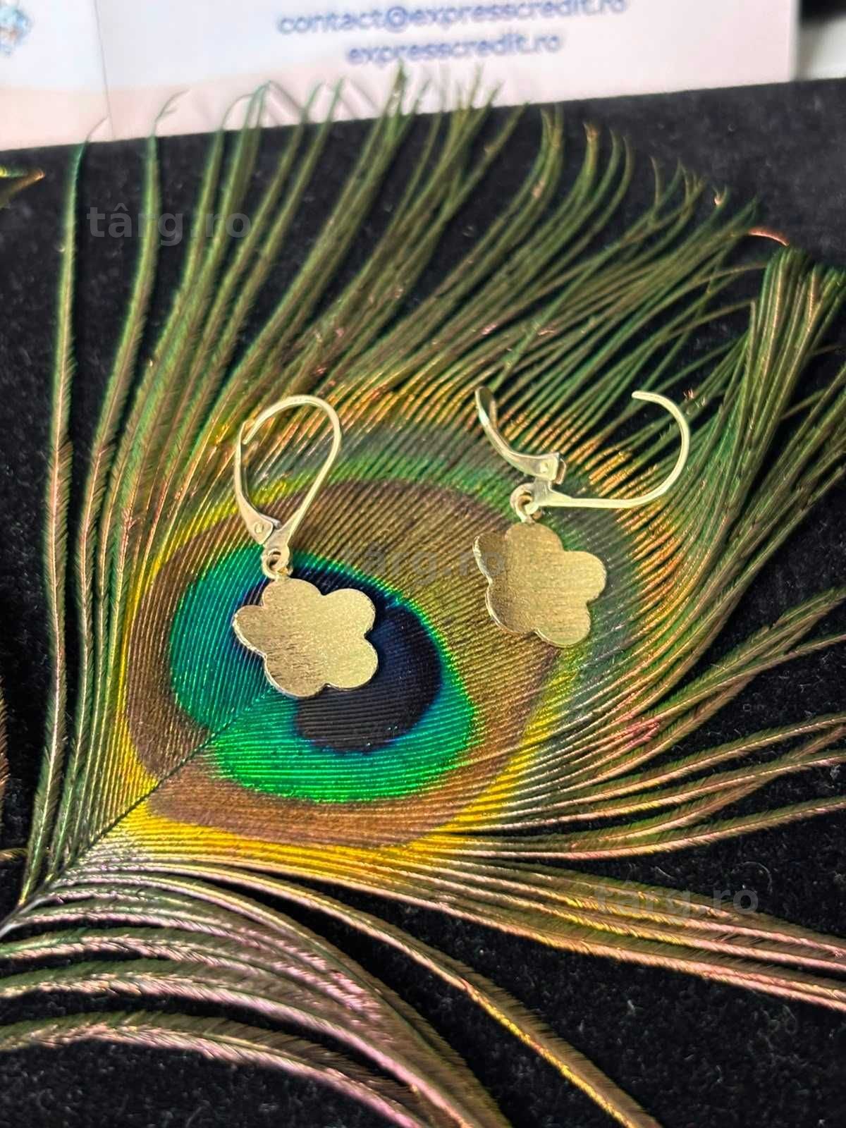 Cercei aur 14k 1.90g (B.61553.3-Tatarasi) Garantie 2 ani-850 lei 4