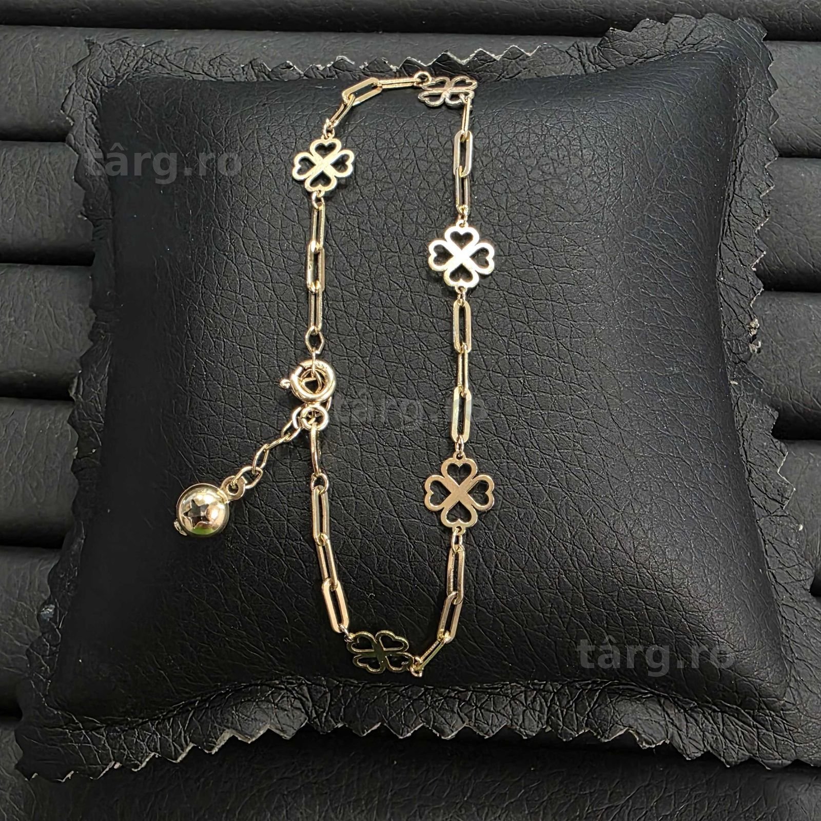 Bratara Aur 14K - 2.15 grame / 1025 lei ( B34013.2 / Ag28 Doi Baieti ) 2