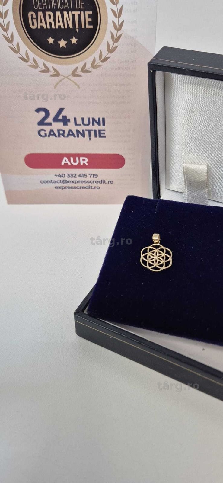 (AG46) Pandantiv aur 14K B.4603.11