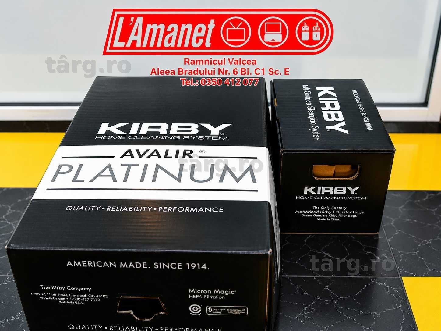 Aspirator Kirby Avalir Platinum Desigilat doar pentru verificare