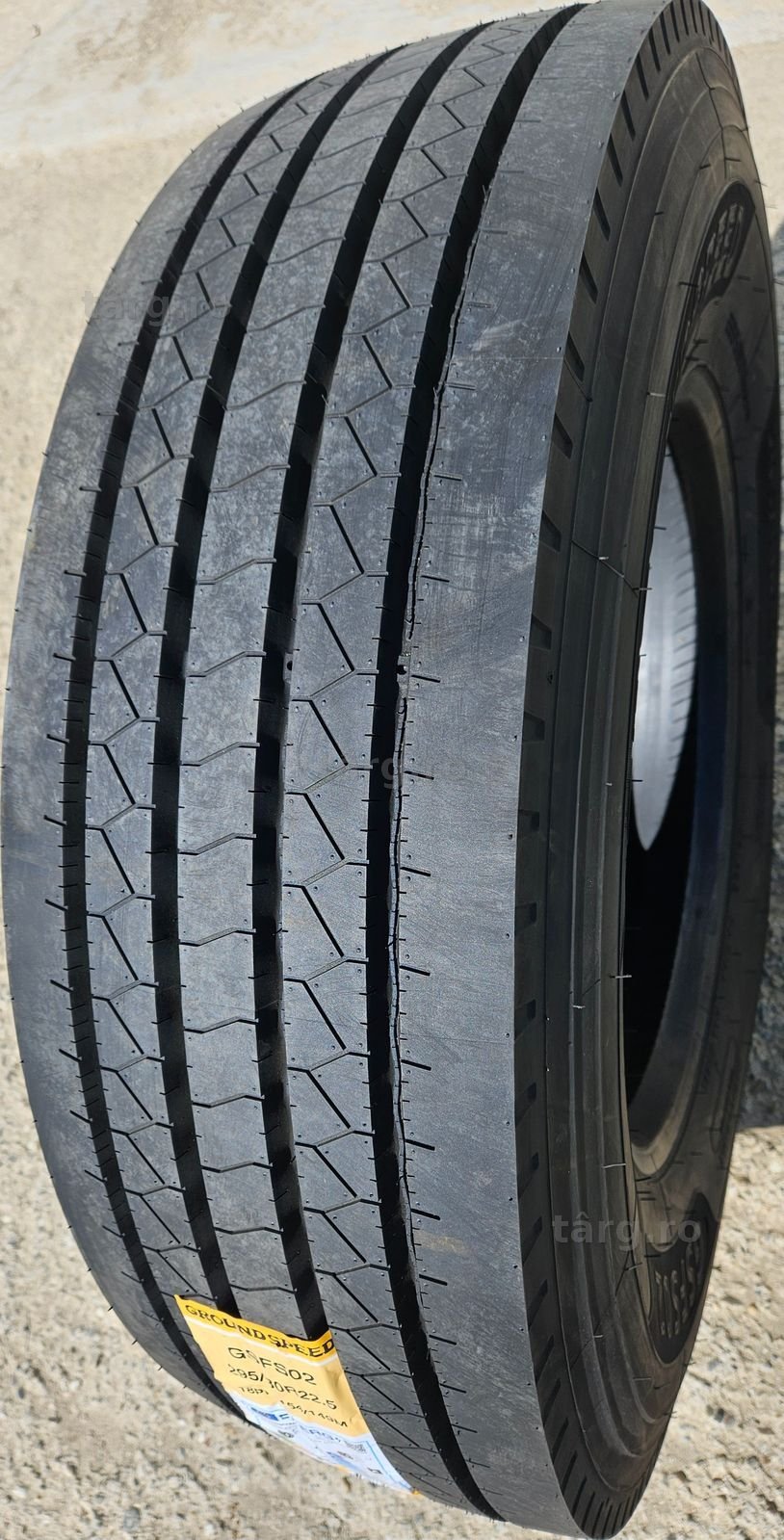 295/80 R22.5, 154M, GROUNDSPEED 3PMSF, Anvelope directie M+S 2