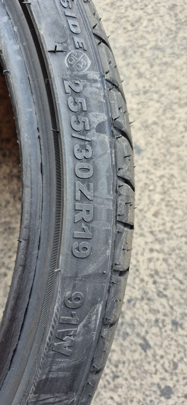 2 anvelope vara noi Sunwide 255/30/19,dot 2025.Pretul este pe bucata. 5