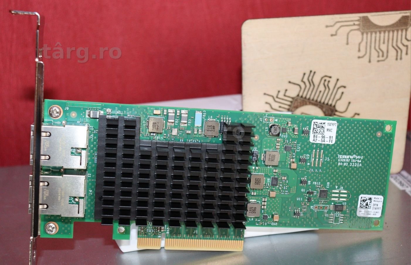 Placa Retea Server/Nas Dell Intel X710-T2L 2 x 10Gb RJ45 1WYFT Gen 14/15/16