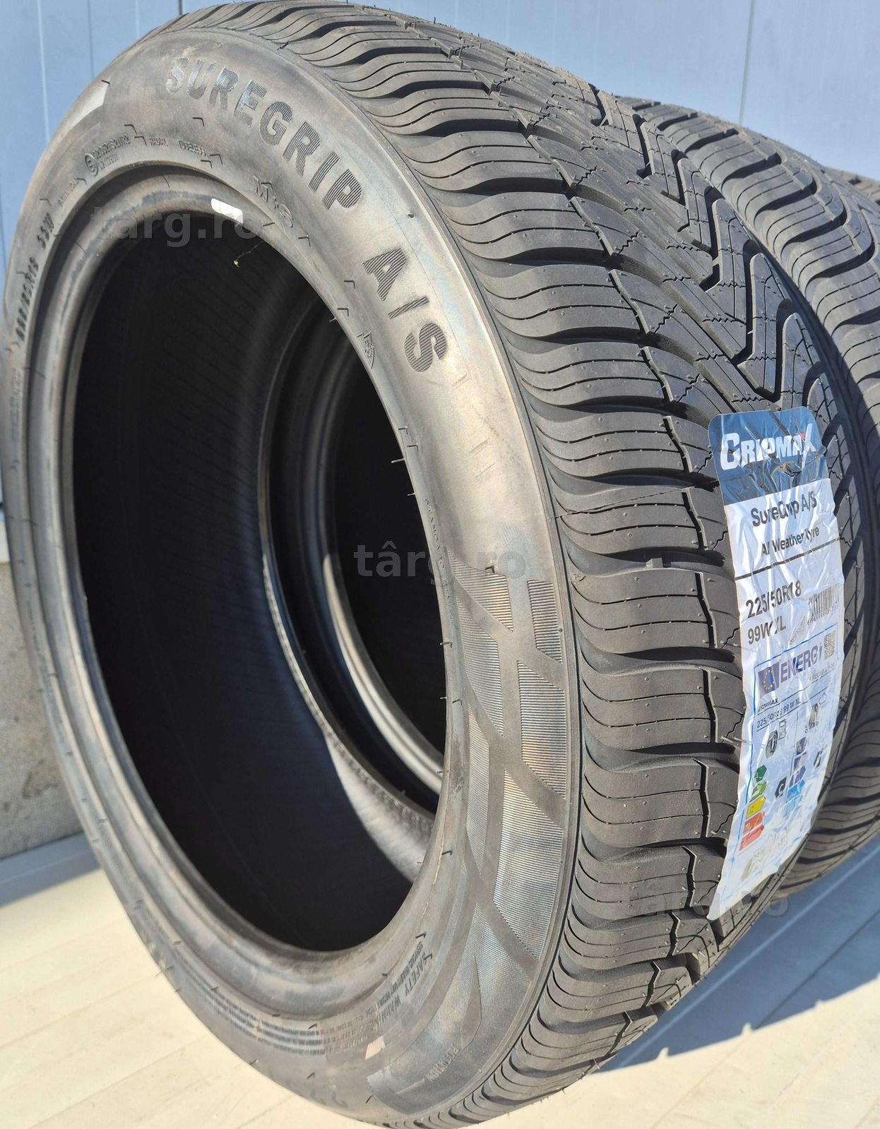 225/50 R18, 99W XL, GRIPMAX SureGrip A/S, Anvelope mixte M+S 3