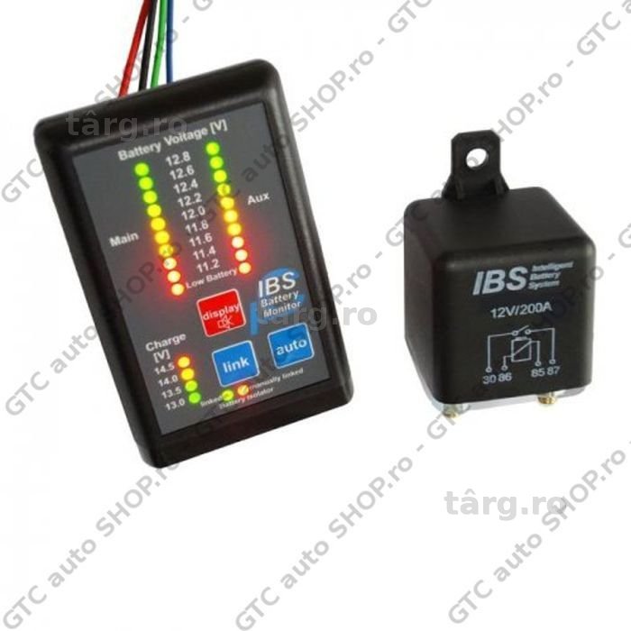 sistem de gestionare a incarcarii pentru 2 baterii ibs - dbs 12v