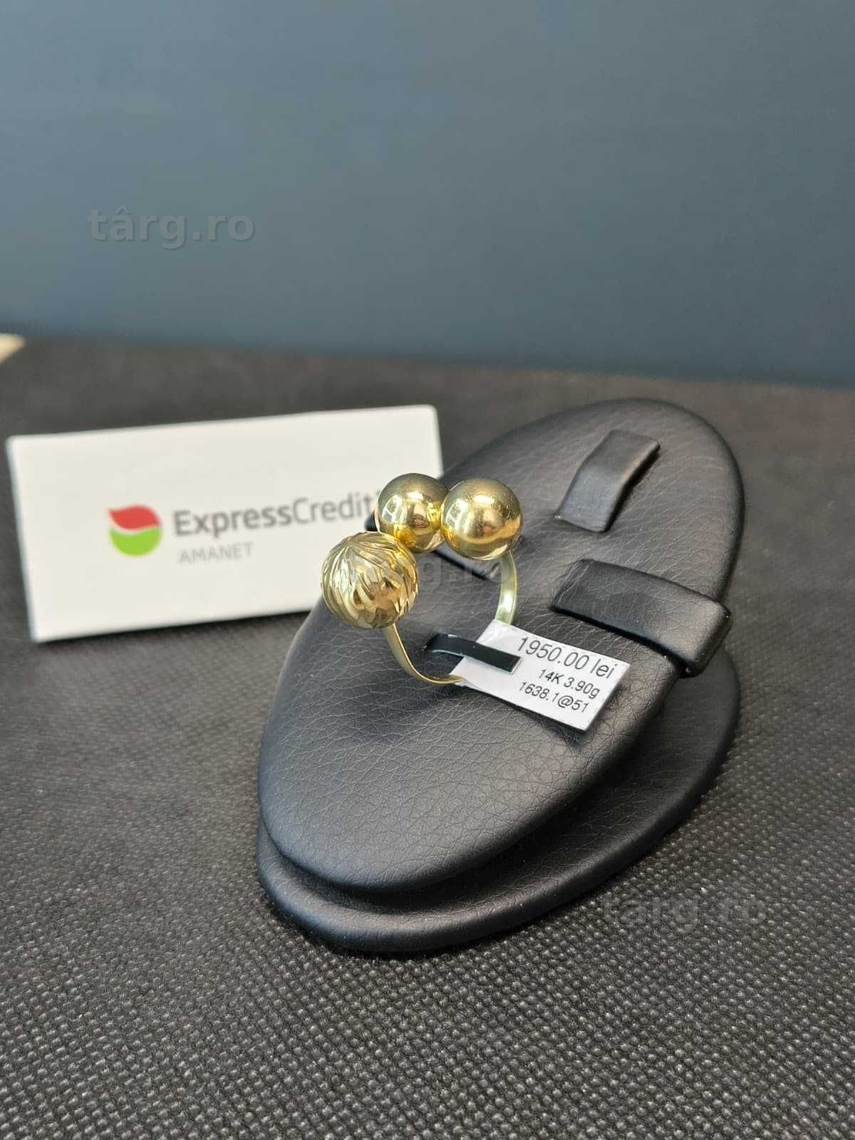 (AG51) Inel aur 14K 3.90g b1638.1 - Garantie 2 ani!