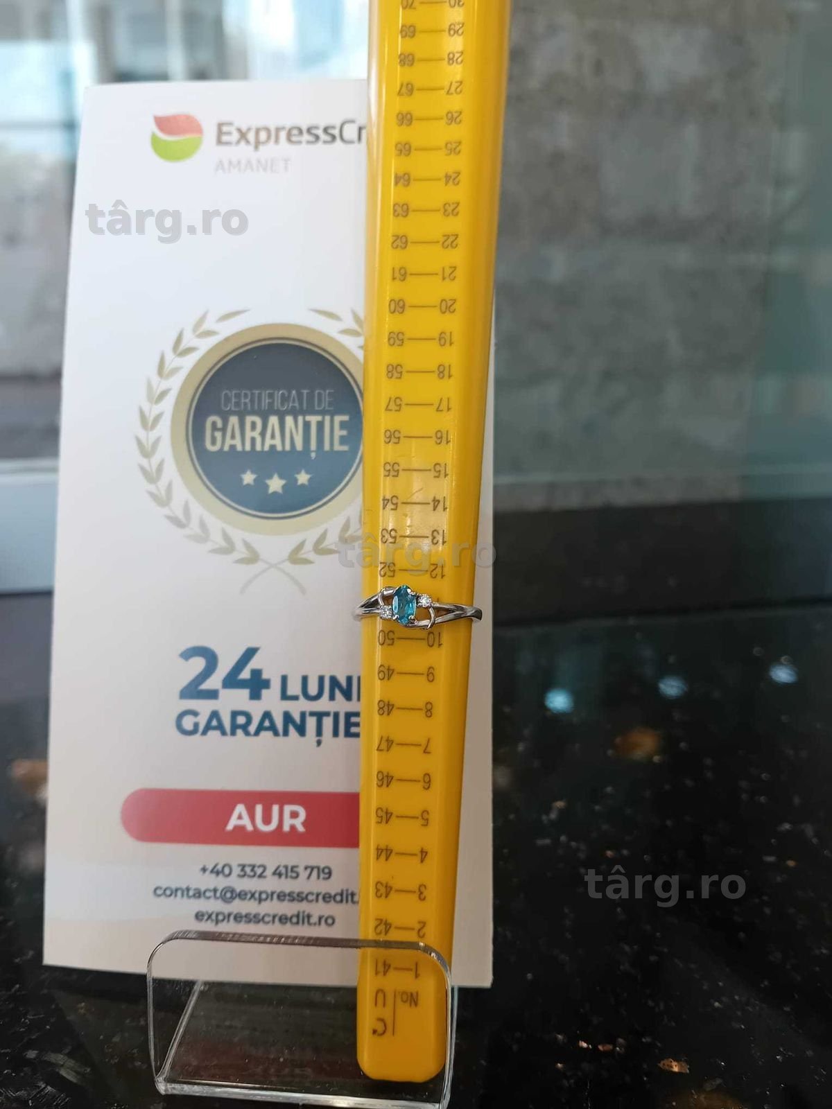 Inel aur 14k 2.02g 11/51 (Iulius Mall)(B-433.3) Garantie 2 ani!