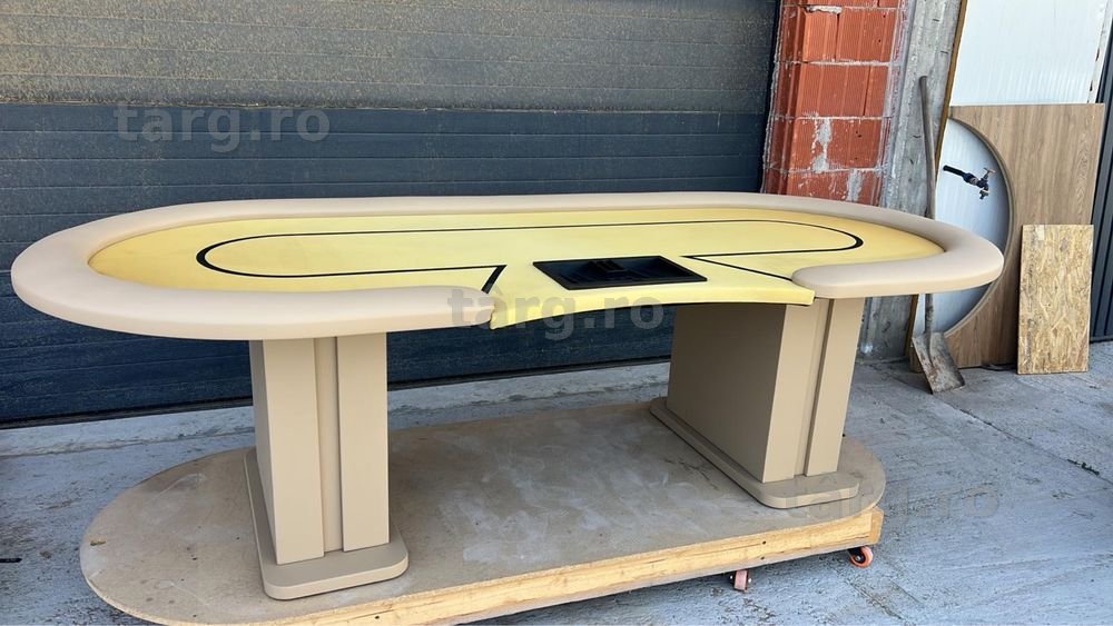 Masa poker cu intrare dealer Casino CustomTables.eu Bucuresto Stoc urgent