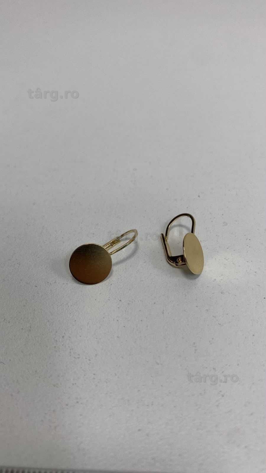 (AG13) Cercei aur 14K 1.74g (b.56199.2) Garantie 2 ani!
